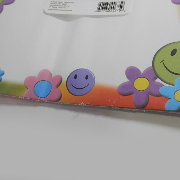 Vtg 2002 Y2K Letter Size Flower & Smiley Face Border Pinter Paper Martin Designs - Picture 7 of 8